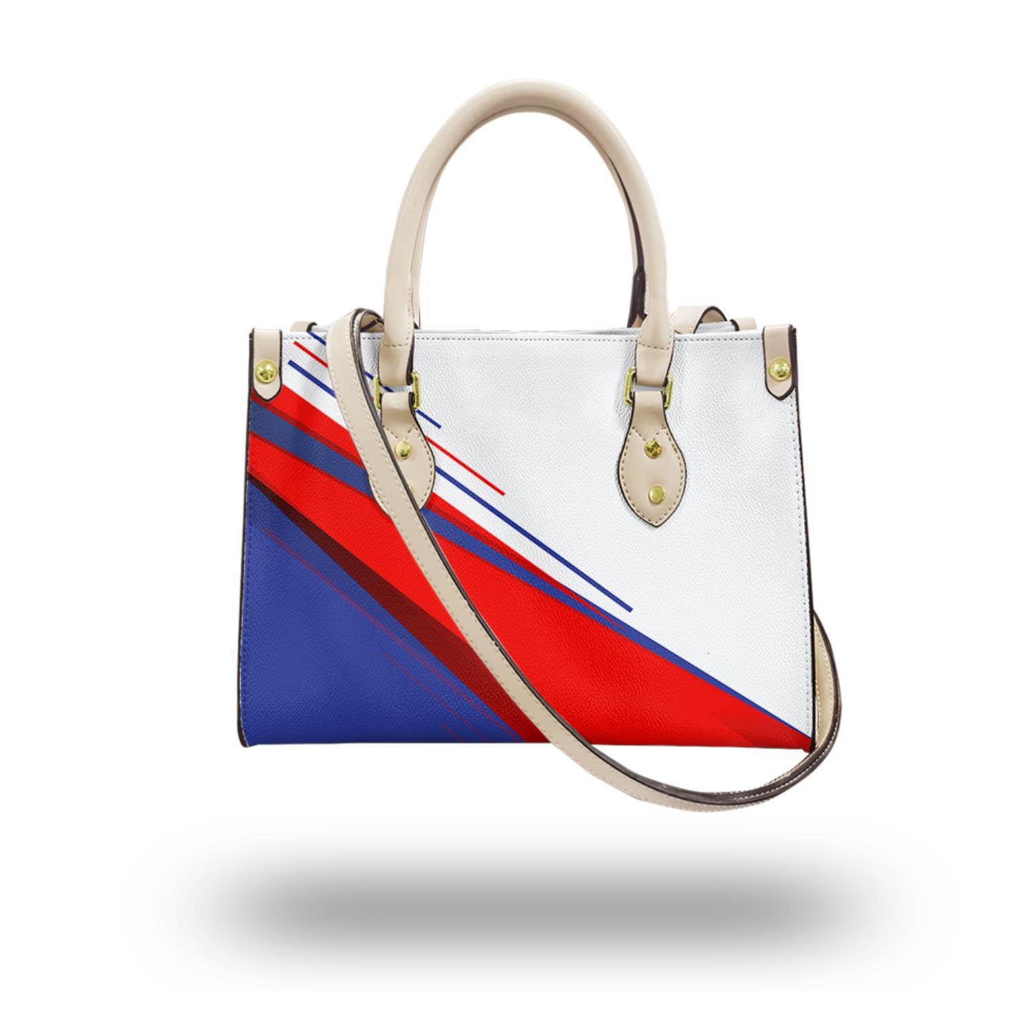 The Word Of Our God Endures Forever Pretty Personalized Leather Bag For Women, Religious Gifts For Women