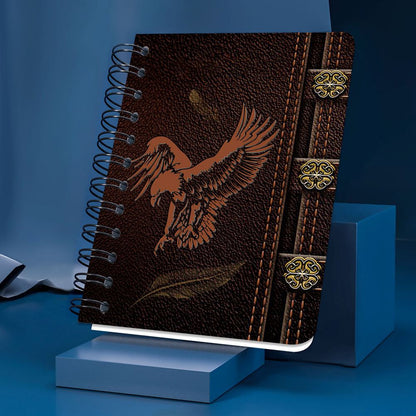 They Will Run And Not Grow Weary Beautiful Spiral Journal, Christian Art Gifts Journal