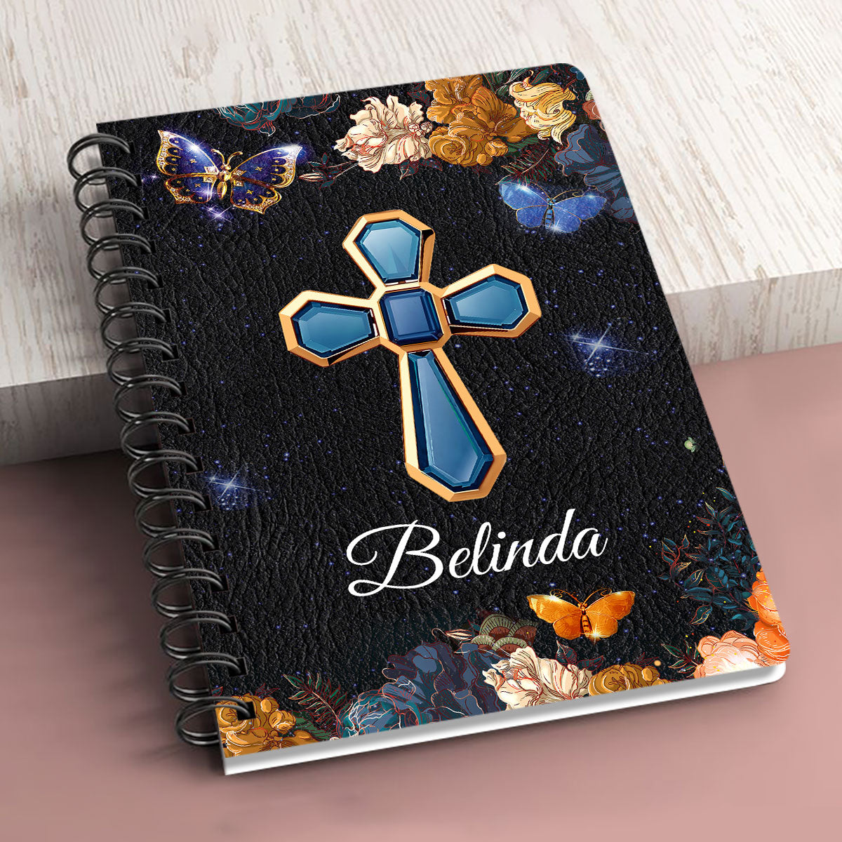 This Is The Confidence We Have In Approaching God Personalized Spiral Journal, Christian Art Gifts Journal