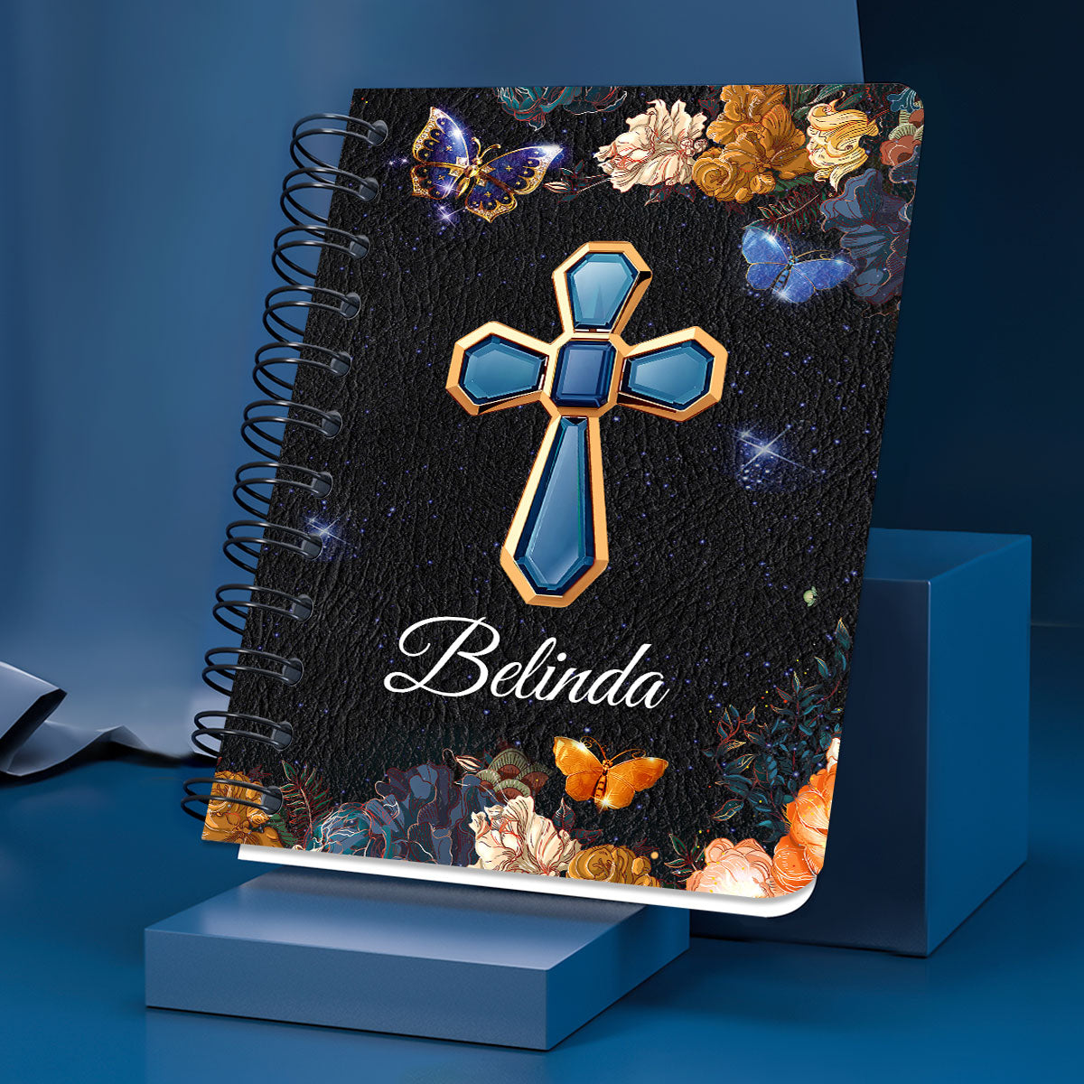 This Is The Confidence We Have In Approaching God Personalized Spiral Journal, Christian Art Gifts Journal