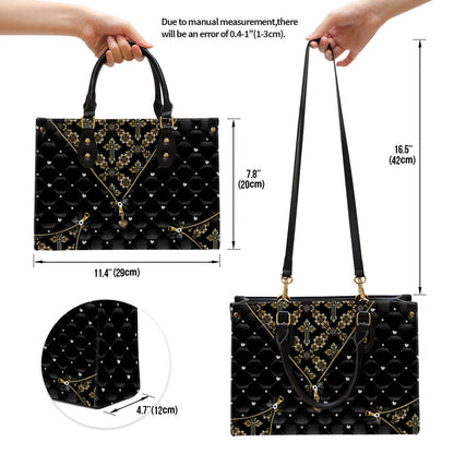 Unique Cross Leather Handbag, Religious Gifts For Women, Women Pu Leather Bag