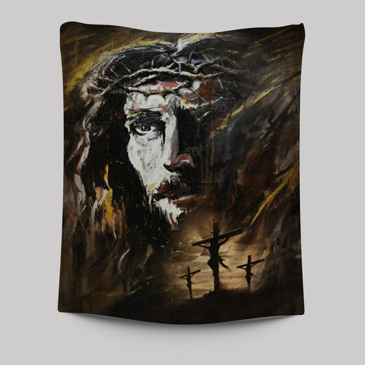 Unique Jesus, Jesus On The Cross, The Life Of Jesus Tapestry