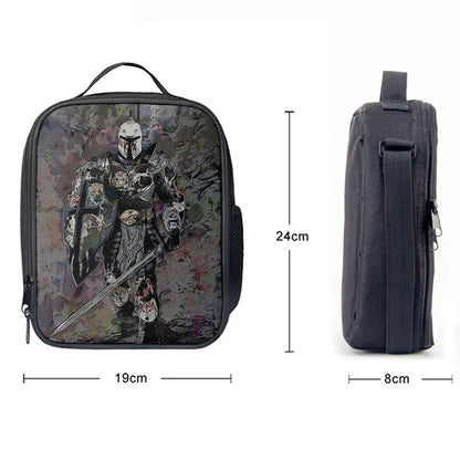 Warrior Armor Of God Lunch Bag For Men And Women, Spiritual Christian Lunch Box For School, Work
