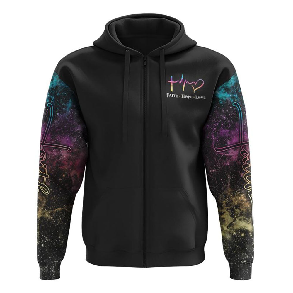 Way Maker Miracle Worker Lion Inside Art Colorful All Over Print 3D Hoodie, Christian Hoodie, Christian Sweatshirt, Bible Verse Shirt