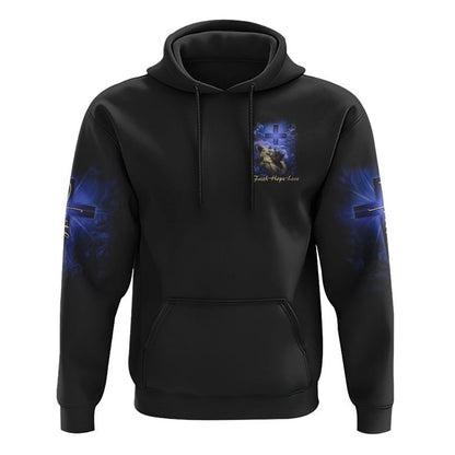 Way Maker Miracle Worker Promise Keeper All Over Print 3D Hoodie, Christian Hoodie, Christian Sweatshirt, Bible Verse Shirt