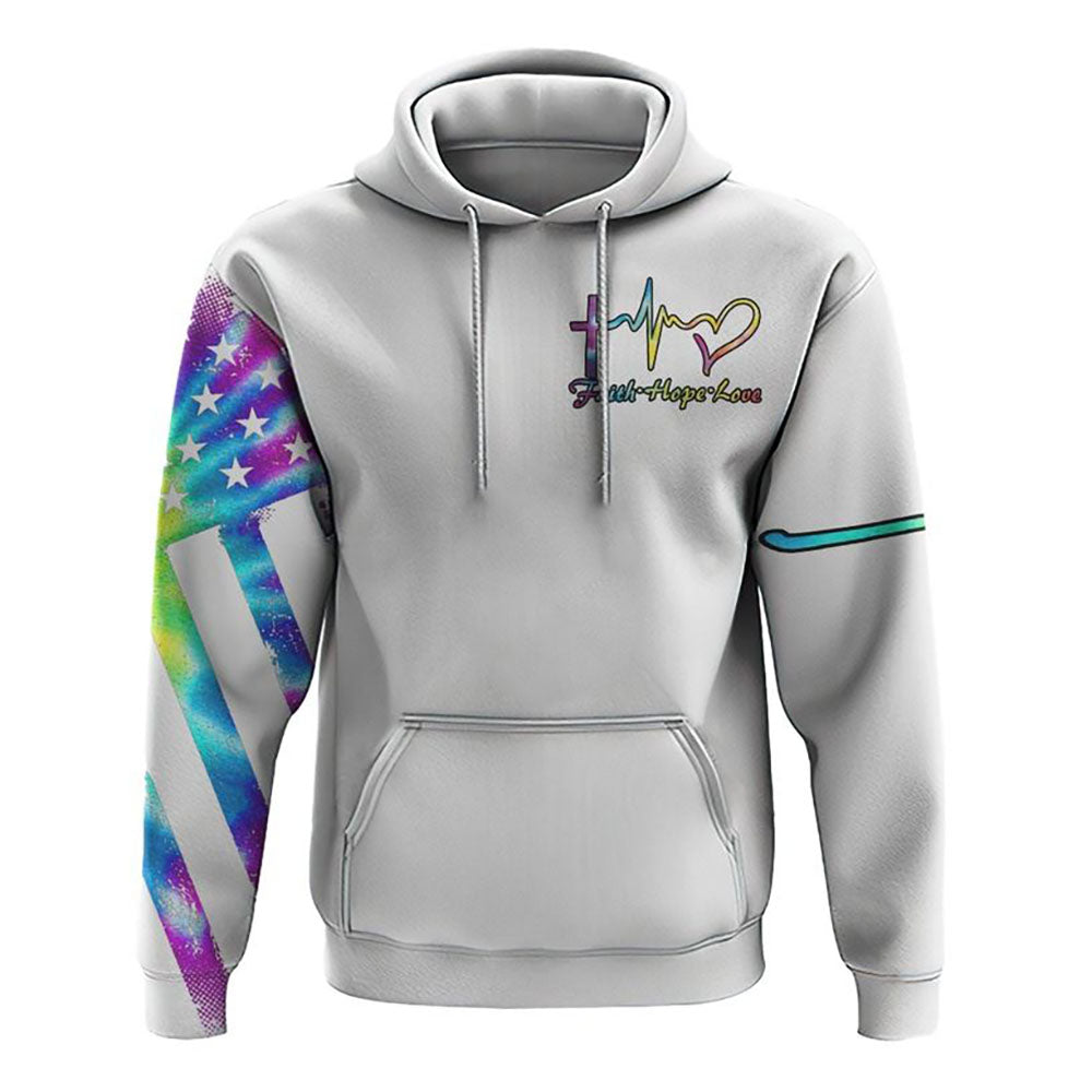 Way Maker Miracle Worker Promise Keeper Wings Tie Dye All Over Print 3D Hoodie, Christian Hoodie, Christian Sweatshirt, Bible Verse Shirt