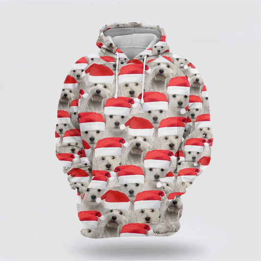 West Highland White Terrier Christmas Group All Over Print 3D Hoodie For Men & Women, Christmas Dog Hoodie, Christmas Hoodie Cute, Christmas Gift