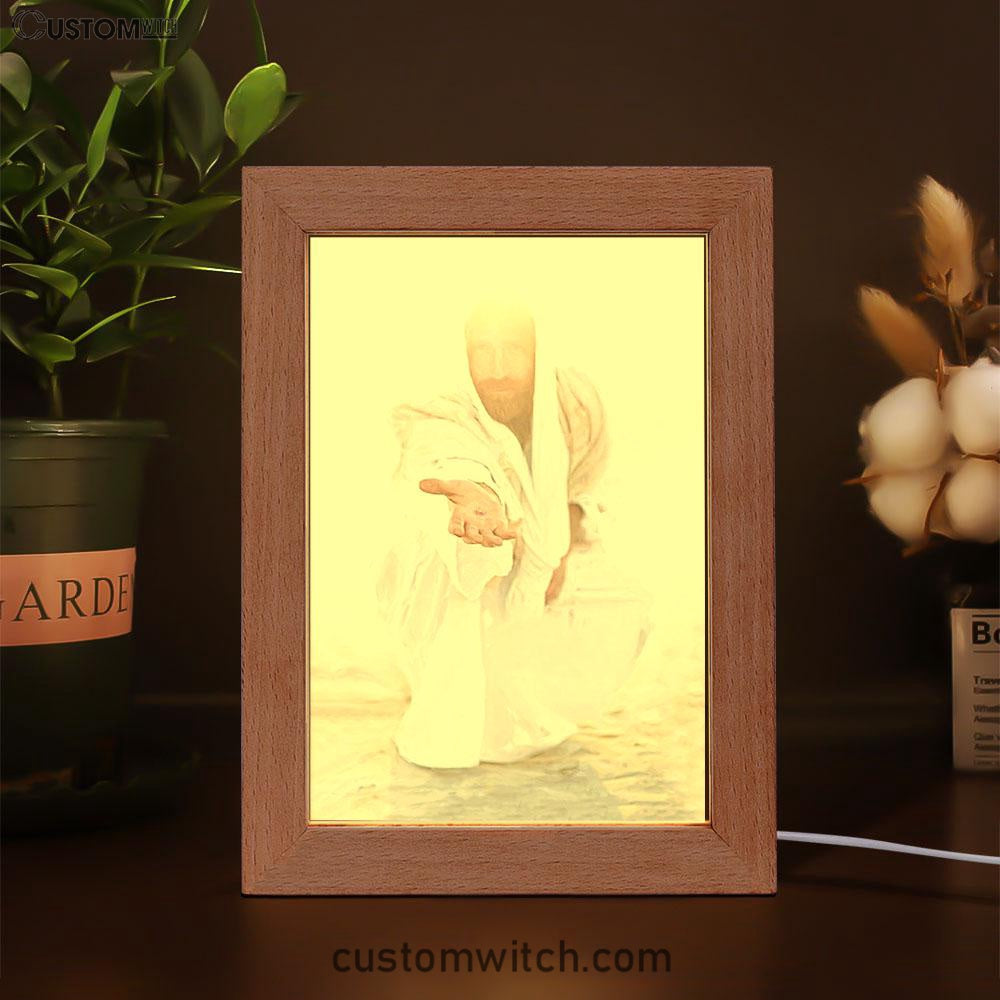 White Jesus Picture - Christian Art - Jesus Decor