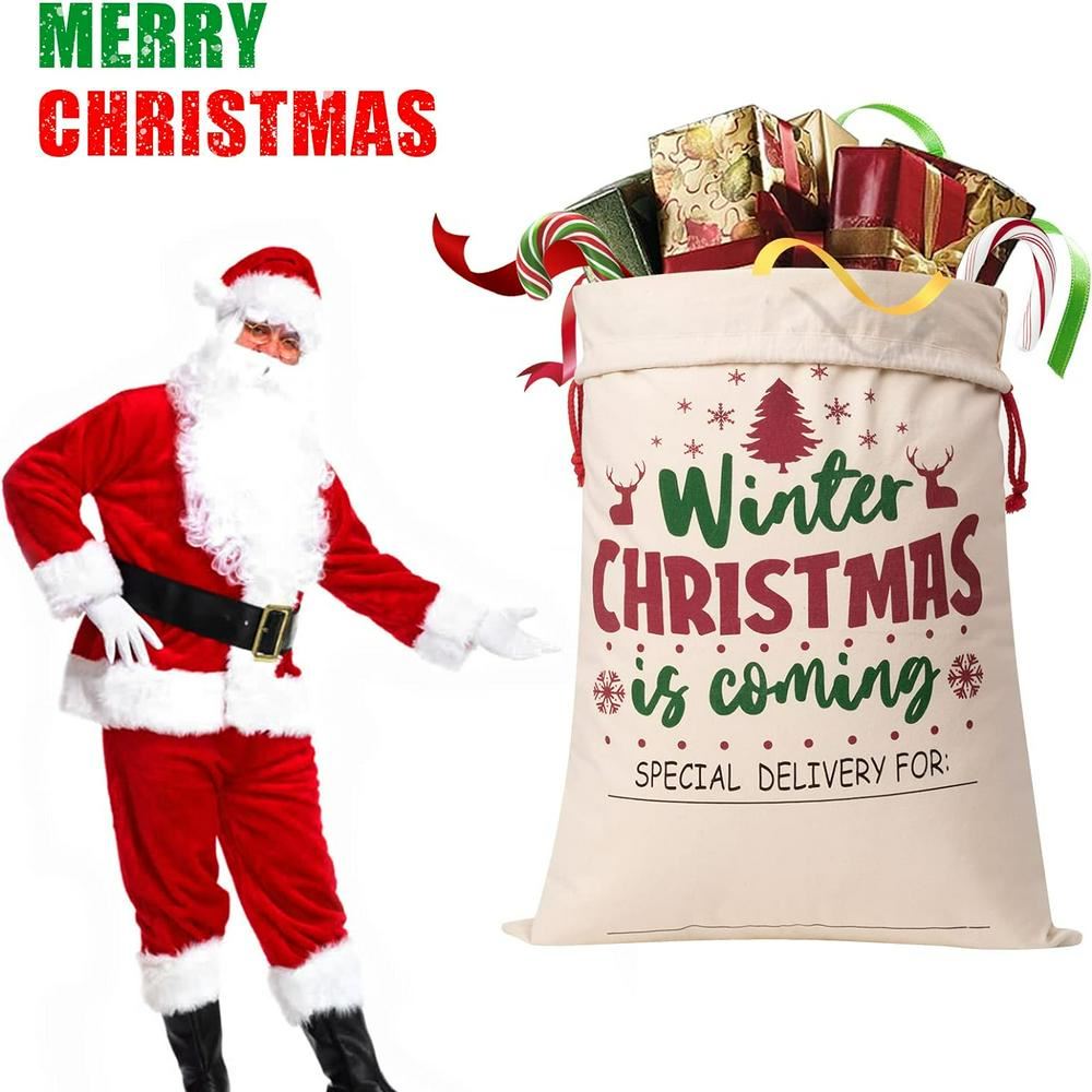 Winter Christmas Is Coming Sack, Gift For Chidren, Christmas Bag Gift, Christmas Gift 2023