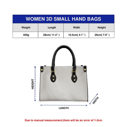 Wonderfully & Fearfully Personalized Leather Bag With Handle For Christian Women