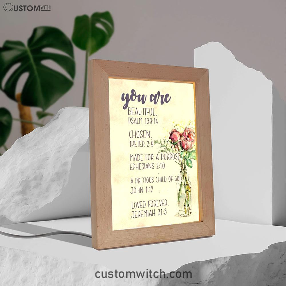 You Are Who God Says You Are Bible Verse Decor Art - Bible Verse Decor - Scripture Art