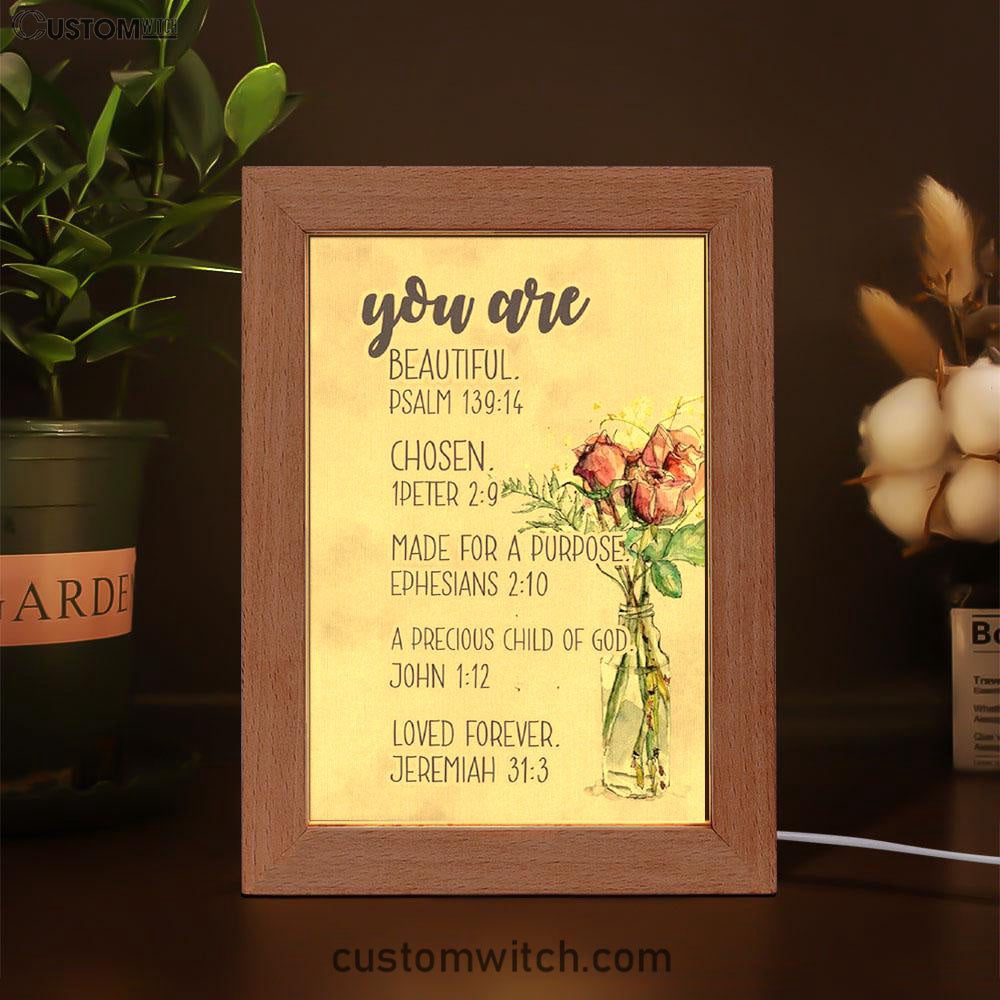 You Are Who God Says You Are Bible Verse Decor Art - Bible Verse Decor - Scripture Art