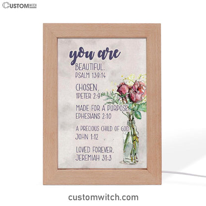 You Are Who God Says You Are Bible Verse Decor Art - Bible Verse Decor - Scripture Art