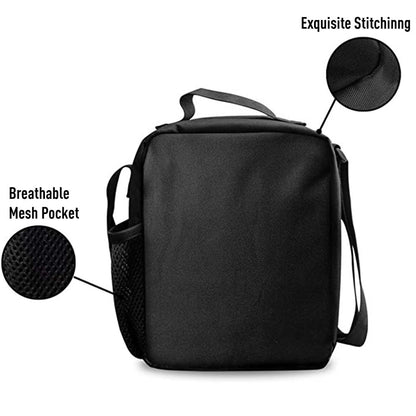 Your Talent Is God's Gift To You Ballet White Butterfly Night Lunch Bag For Men And Women, Spiritual Christian Lunch Box For School, Work