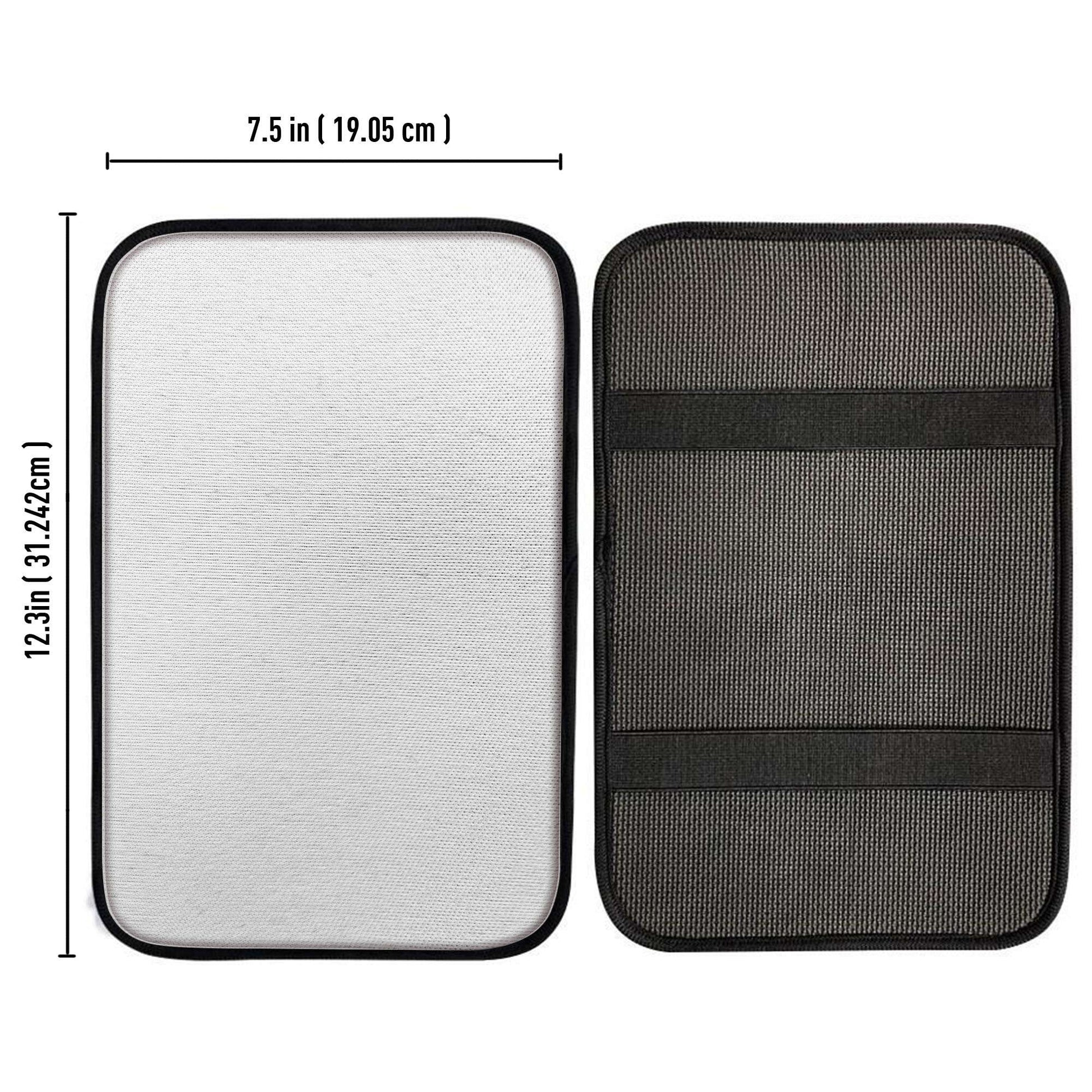 Lamb Of God The Lord Is My Shepherd Car Center Console Cover, Car Armrest Pad, Christian Gift, Armrest Box Mat