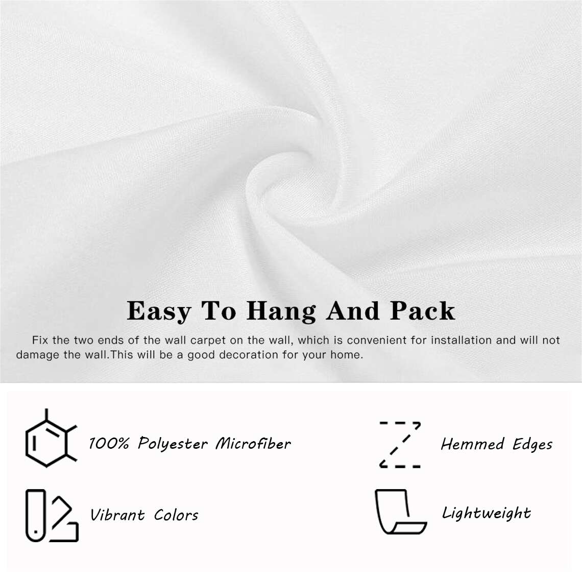 Today I Choose Faith Over Fear Blue Flower Butterfly Wall Art Tapestry - Christian Wall Art - Religious Art